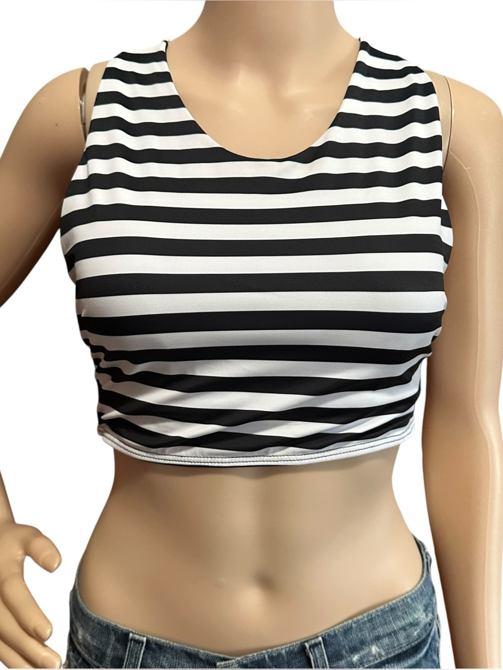 NWT Albion Fit Hang Ten Game Changer Swim Crop M